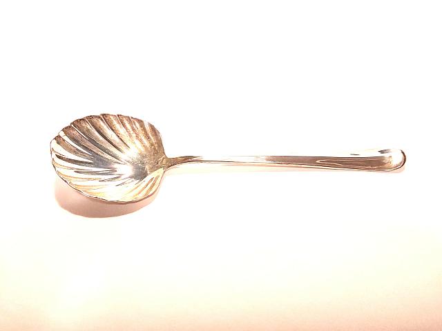 Cucharón De Servicio Estilo Victoriano Plata 117gr 26cm