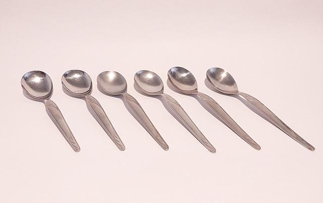 Cucharas De Mesa Pitón Acero Inoxidable x 6