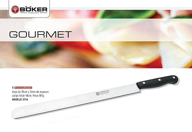 Cuchillo Sandwichero Böker Arbolito 3714