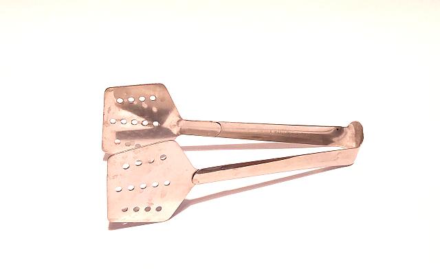 Pinza Multiuso Cocina Acero Inoxidable Perforada
