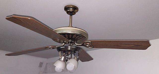 Ventilador de Techo Barcala con Plafon 3 Focos