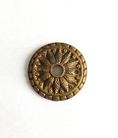 Aplique Luminaria Bronce Pulido Antiguo 003