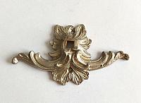 Aplique Luminaria Bronce Pulido Antiguo 006